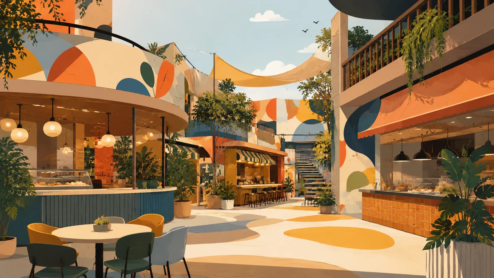 Pune's Izipizi Street Unifies 11 Brands With a Flexible Hospitality Identity System